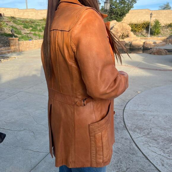 Wilsons leather 70s style leather size 40 - Picture 6 of 8